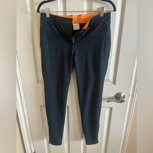 Macade Womens Navy Blue Four Way Stretch Golf Jogger Pants 38 Size M Slim Fit